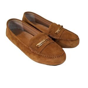 Vionic  Honor Ashby Leather  Suede Driving Moccasins Size 6